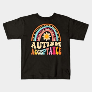 Autism Awareness Acceptance Special Education Teacher Kids T-Shirt